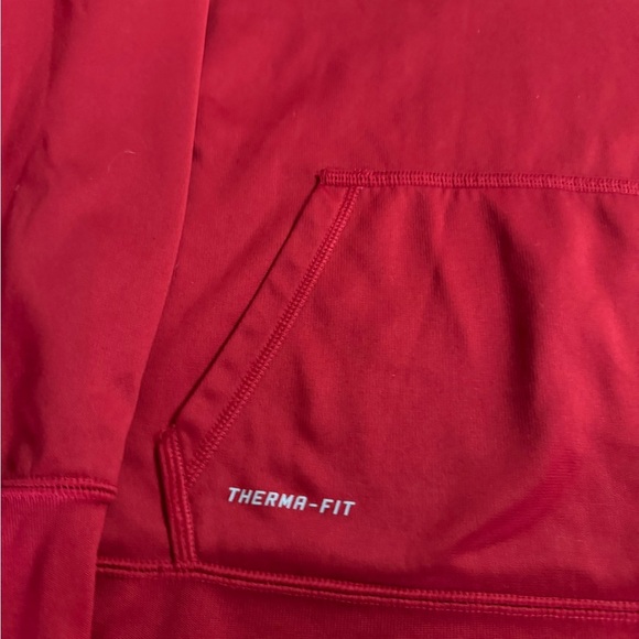 Nike Red Therma-Fit Hoodie - Picture 4 of 5